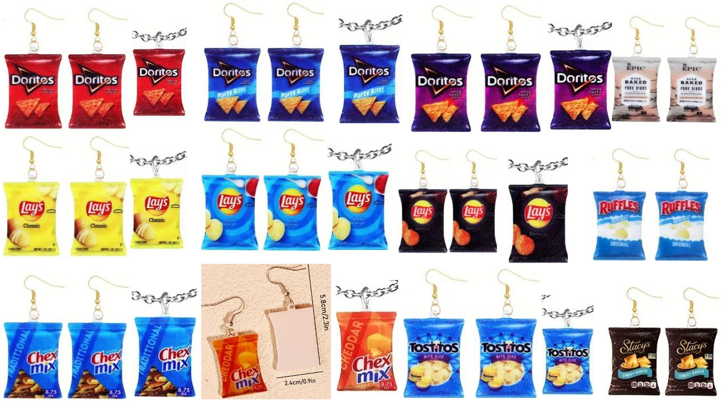 Jewelry 05: Doritos, Lays, Chex Mix, & More