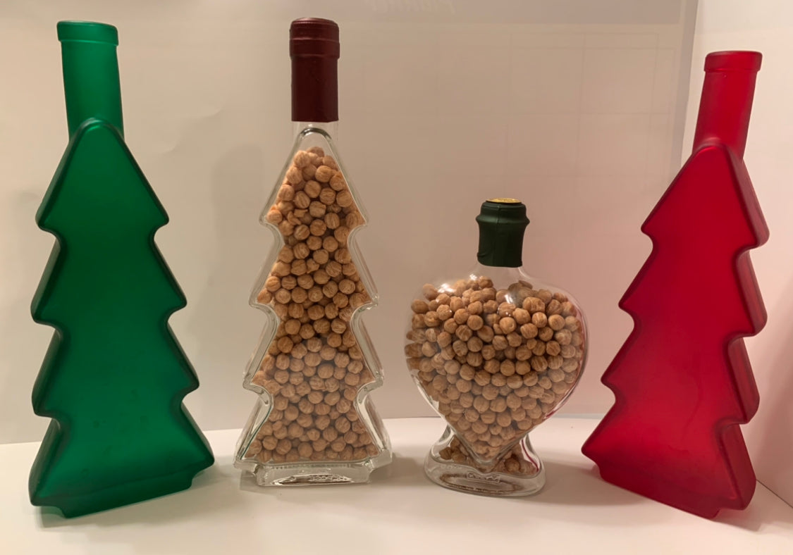 Freeze Dried Caramel Bits Crunch & Reusable Glass Bottle
