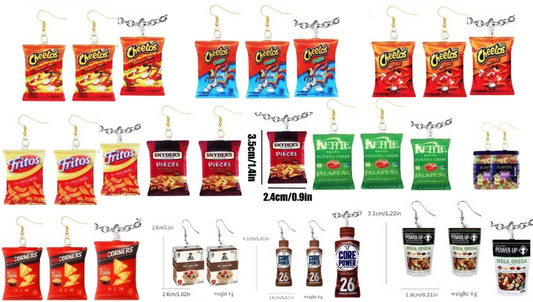 Jewelry 06: Cheetos, Fritos, Snyder's, Kettle, Oatmeal, Nuts, Protein