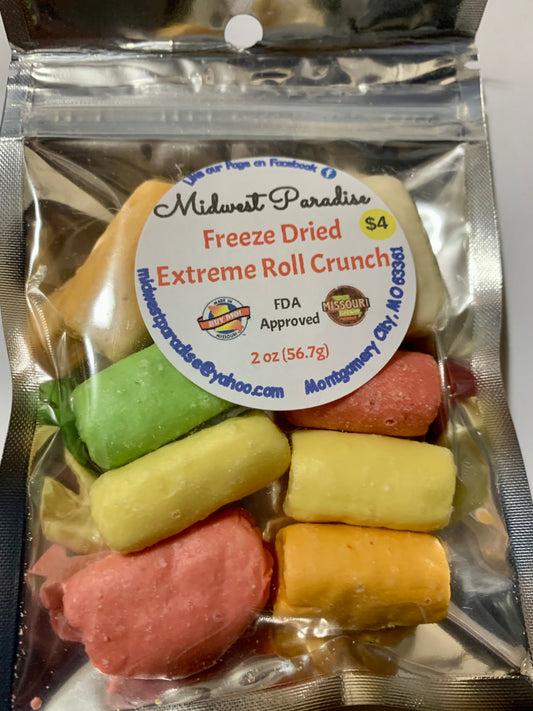 Freeze Dried Extreme Fruit Roll Crunch